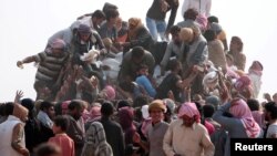 Mutane dake tserewa daga Mosul