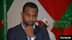 Ekuikui, candidato pela UNITA ao parlamento pelo círculo provincial de Luanda.
