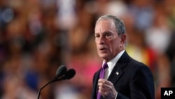Former New York Mayor Michael Bloomberg