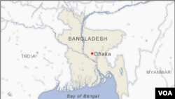 বাংলাদেশের মানচিত্র।