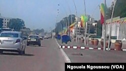 Boulevard Alfred Raoul à Brazzaville, Congo, 15 avril 2016 (VOA/Ngouela Ngoussou)