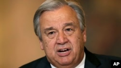 Mantan PM Antonio Guterres resmi diangkat sebagai Sekjen baru PBB Kamis 13/10 (Foto: dok).