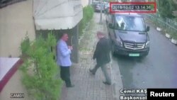 Snimak sa sigurnosne kamere pokazuje Džamala Kašogija kako ulazi u konzulat Saudijske Arabije u Istanbulu