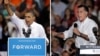 Predsednik Barak Obama i republikanski predsednički kandidat, Mit Romni