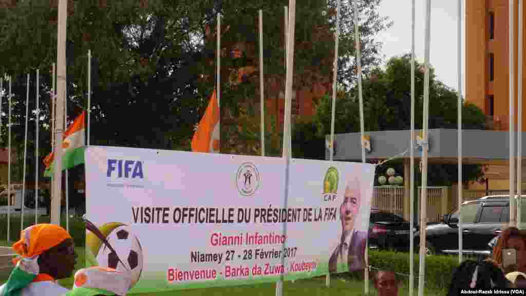 Ziyarar Shugaban Hukumar Kwallon Kafa Ta FIFA a Nijar