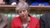 British PM May Lacks Support for Brexit Deal