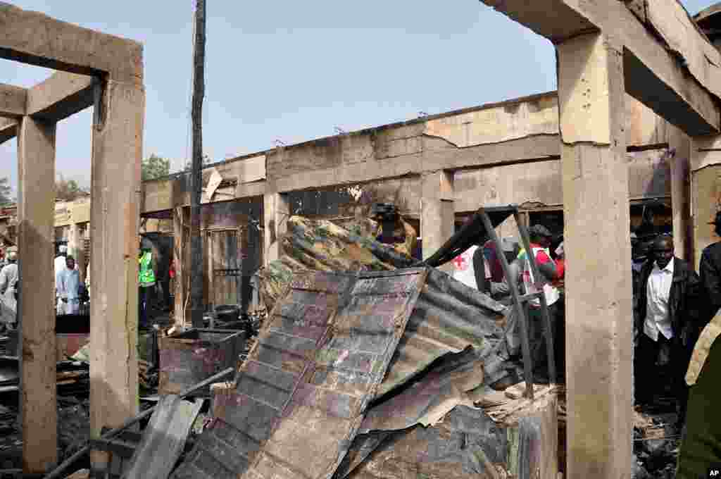 Une autre explosion a eu lieu ans un marché de Bauchi. 