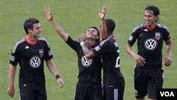 Andy Najar se convirtió en la figura más joven en ser nombrado Novato del Año por la MLS.