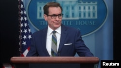White House Press Secretary Karine Jean-Pierre holds a press briefing at the White House