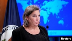资料照：美国国务院负责政治事务的副国务卿维多利亚·纽兰（ Victoria Nuland ）