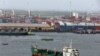 Le Port de Lagos, le 16 mars 2020.
