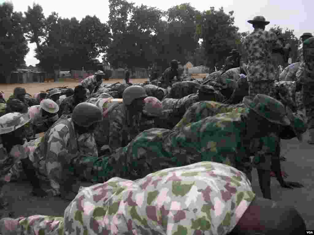 Sojojin birged din da ta kwato garin Bama daga hannun 'yan Boko Haram