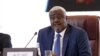 FILE - African Union (AU) Commission Chairperson Moussa Faki Mahamat attends a signing ceremony in Doha on Aug. 8, 2022 between Chad's military ruler and more than 40 opposition groups to launch national peace talks.