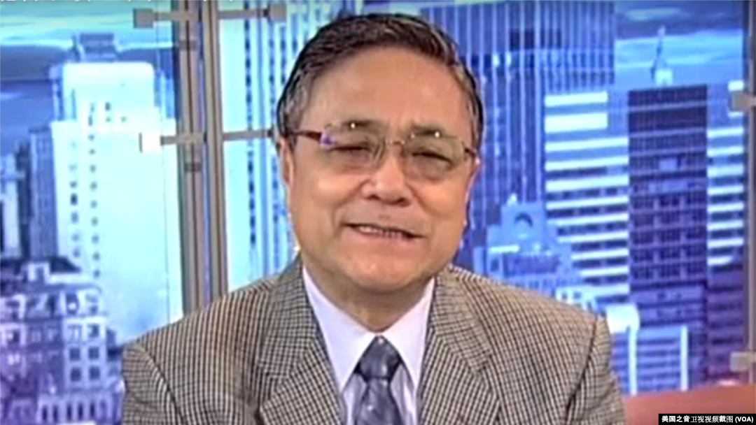 高文謙參加美國之音衛視討論節目(衛視視頻截圖)