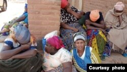 Refugees at the Dzaleka refugee camp in Malawi are protesting the removal of 600 refugee families from the World Food Program's list of people receiving food rations. Nov. 4, 2022. (Photo courtesy of the protesters.)