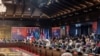Para delegasi menghadiri sesi pertama KTT G20 di Bali, 15 November 2022. (Foto: Ryan Carter/UAE Presidential Court via REUTERS)