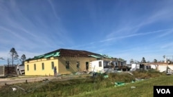 Un vistazo a los destrozos que dejó el huracán Michael en Panama City, Florida. Octubre 12, 2018.