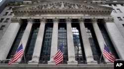 he New York Stock Exchange is seen in New York, Nov. 23, 2020. 
