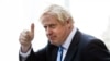 Premijer Velike Britanije Boris Džonson gestiklira prilikom polaska sa Hadson jardsa, u Njujorku, 24. septrembra 2019.