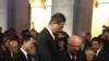 香港法律界舉行反人大釋法黑衣靜默遊行（美國之音海彥拍攝）