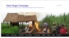 A screenshot of a campaign for some 2,000 families for being evicted from their land in northeastern Cambodia.