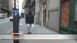 Art en 3D pour les non-voyants