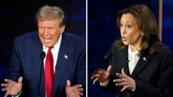 A menos de dos meses para los comicios el candidato republicano Donald Trump y la demócrata Kamala Harris protagonizan un acalorado debate