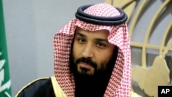 Le prince héritier Mohammed ben Salmane à New York, le 25 mars 2018