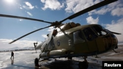 Helikopter MI-17 buatan Rusia di Kabul, Afghanistan (foto: ilustrasi).