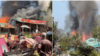 ২৪ ফেব্রুয়ারি সাজেক থেকে ভয়াবহ আগুন ছড়িয়ে পড়ে। 