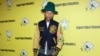 Pharrell Williams attends his SpongeBob-themed 41st birthday party at Cipriani, Wall Street, April 4, 2014 in New York.