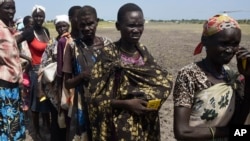 'Yan Sudan ta Kudu a layin karbar abinci