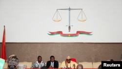 La Haute Cour de justice à Ouagadougou, Burkina Faso, le 17 avril 2015. (Photo: REUTERS/Anne Mimault)
