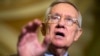 FILE - Senate Minority Leader Harry Reid of Nevada speaks during a news conference on Capitol Hill in Washington, Sept. 16, 2015.