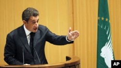 Shugaban kasar Faransa Nicolas Sarkozy.