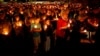 Vigilia en memoria del oficial Charleston Hartfield en Las Vegas.