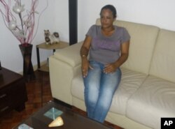 Leonor Pchubal, mãe de Danilo Ismael, morto no ano passado, num acidente, na Matola