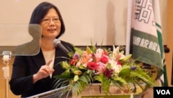 蔡英文僑宴講演 (美國之音包小祥拍攝)
