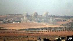 سربازان ترک بیش از ۸۰ موضع را در داخل سوریه هدف قرار داده اند