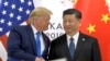 美国总统特朗普在日本大阪举行的20国集团(G-20)峰会间隙与中国国家主席习近平握手. (2019年6月29日)