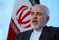FILE - Iran's Foreign Minister Mohammad Javad Zarif sits for an interview with Reuters in New York City, New York, April 24, 2019.