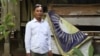 លោក ប្រាក់ ឈន អាយុ​៥៣ឆ្នាំ អតីត​ក្រុមប្រឹក្សា​គណបក្ស​សង្គ្រោះជាតិ ក្នុង​ឃុំ​ស្តុក​ប្រវឹក ស្រុករុក្ខគិរី ខេត្តបាត់ដំបង។ (ស៊ុន ណារិន/វីអូអេ)