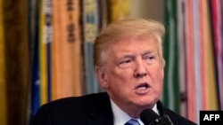 Le président américain Donald Trump