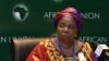 South African Home Affairs Minister Nkosazana Dlamini-Zuma addresses the media during the leaders meeting at the African Union (AU) in Addis Ababa July 15, 2012. 
