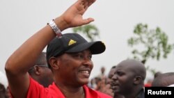 Freddy Mbonimpa, maire de Bujumbura, le 13 février 2016. 