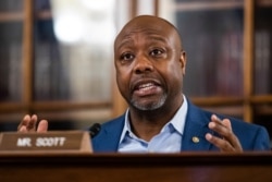 El senador Tim Scott, republicano por Carolina del Sur, liderará el esfuerzo de su partido durante la audiencia el miércoles, 10 de junio de 2020.