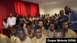 Activistas em tribunal