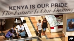 Réouverture de Westgate, Nairobi, Kenya. 