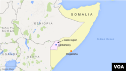 Map of Somalia