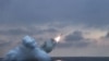 Dalam foto yang diabadikan pada 28 Januari 2024 dan dirilis oleh kantor berita resmi Korea Utara (Korut), Korean Central News Agency (KCNA) pada 29 Januari 2024, tampak uji coba rudal penjelajah "Pullwasal-3-31" di lokasi yang tidak diungkap. (Foto: KCNA VIA KNS / AFP)
